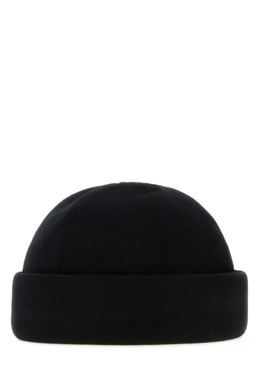 Midnight blue cotton blend hat GIORGIO ARMANI (GM004154TE23736)