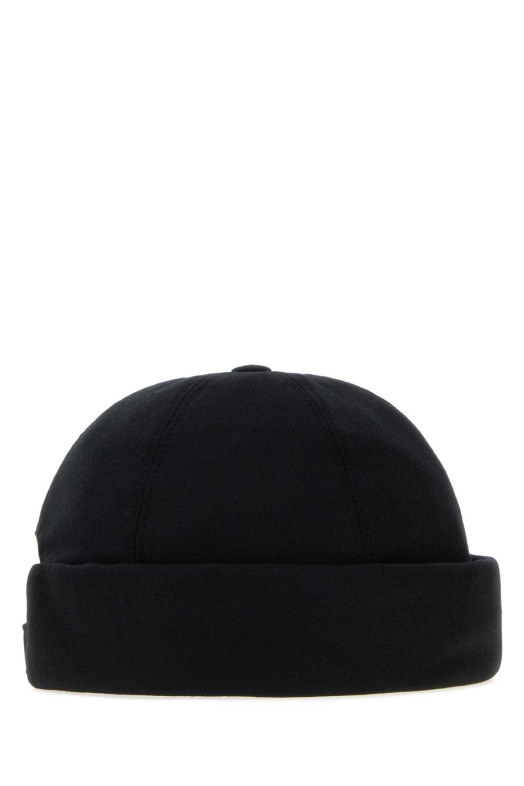 Midnight blue cotton blend hat GIORGIO ARMANI (GM004154TE23736)