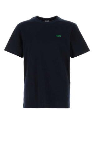 Midnight blue cotton t-shirt Black LOEWE (H526Y22J98)