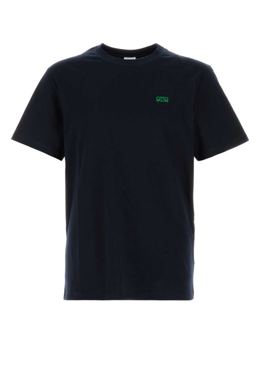 Midnight blue cotton t-shirt Black LOEWE (H526Y22J98)