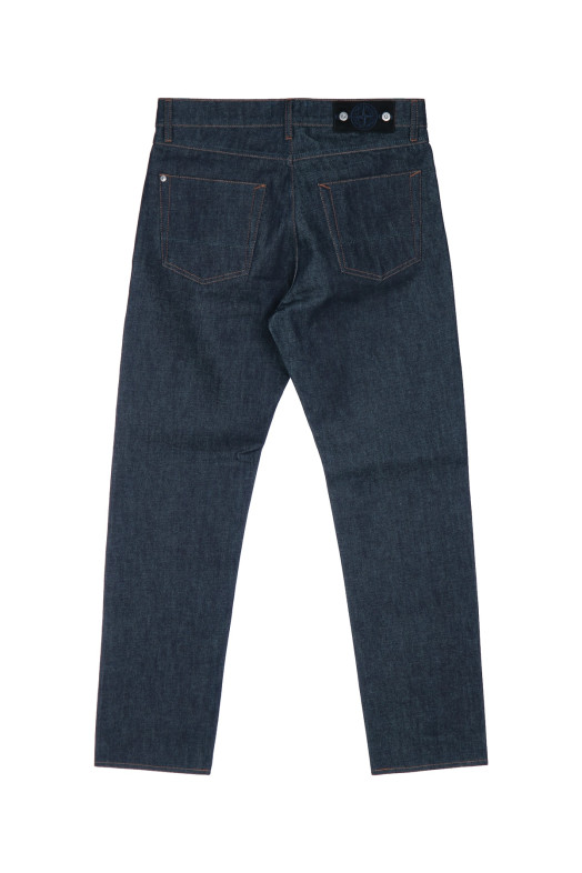 TROUSERS - BLUE RAW STONE ISLAND (L2S14J100005S00J8)