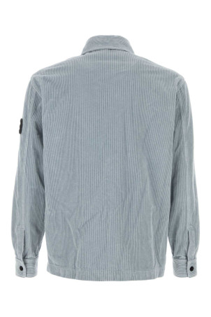 Powder blue corduroy shirt STONE ISLAND (L2S151200016S0212)