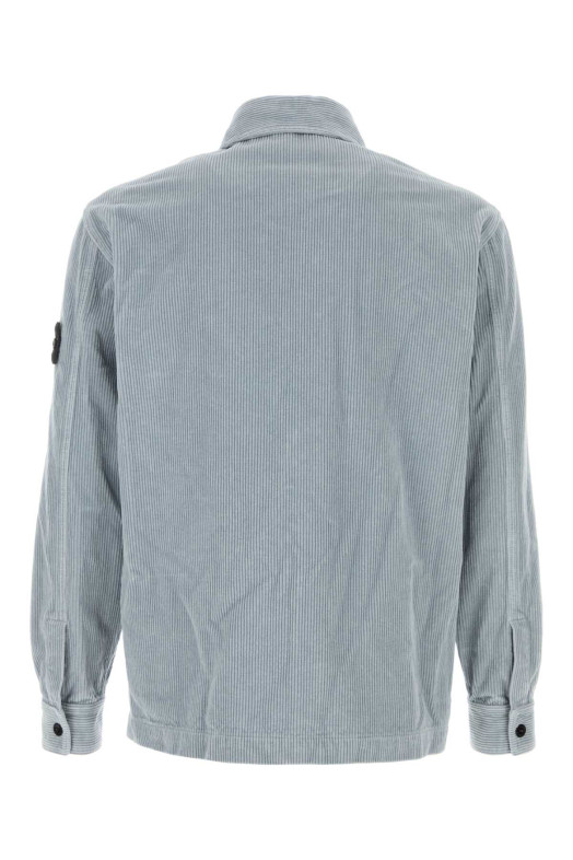 Powder blue corduroy shirt STONE ISLAND (L2S151200016S0212)