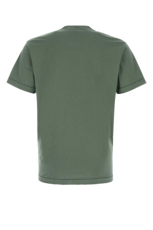 Green cotton t-shirt STONE ISLAND (L2S152100027S0013)