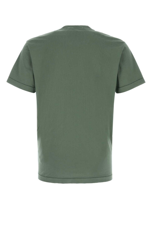 Green cotton t-shirt STONE ISLAND (L2S152100027S0013)