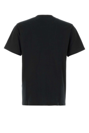 Black cotton t-shirt Black STONE ISLAND (L2S152100035S0F11)
