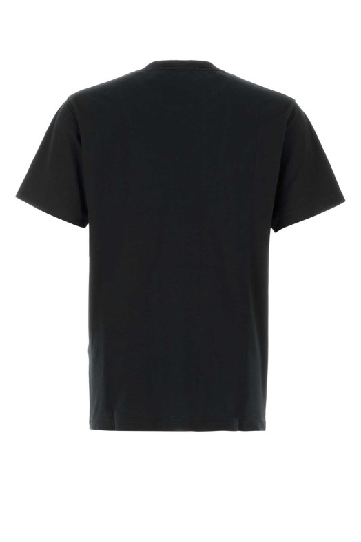 Black cotton t-shirt Black STONE ISLAND (L2S152100035S0F11)