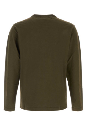 Olive green cotton t-shirt STONE ISLAND (L2S152100036S0F11)