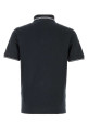 Midnight blue stretch piquet polo shirt Black STONE ISLAND (L2S152200010S0018)