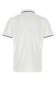 White stretch piquet polo shirt STONE ISLAND (L2S152200010S0018)