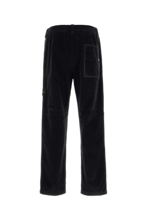 Black corduroy pant Black STONE ISLAND (L2S153100059S0212)