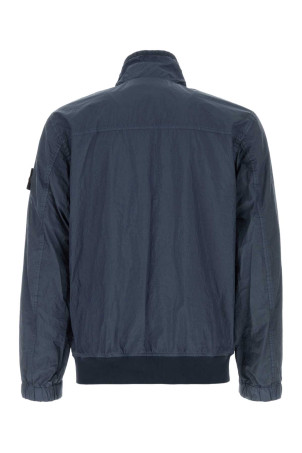Navy blue nylon bomber jacket STONE ISLAND (L2S154100002S0A23)