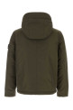 Olive green polyester blend padded jacket STONE ISLAND (L2S154100010S0A26)