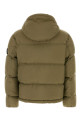 Army green nylon down jacket STONE ISLAND (L2S154100013S0483)