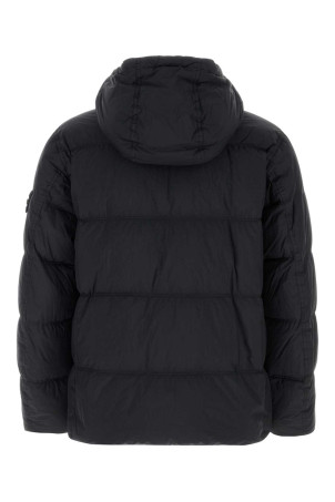 Slate nylon down jacket Black STONE ISLAND (L2S154100037S0A23)