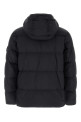 Slate nylon down jacket Black STONE ISLAND (L2S154100037S0A23)