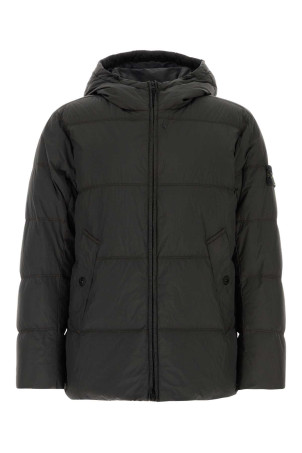 Graphite nylon down jacket STONE ISLAND (L2S154100037S0A23)