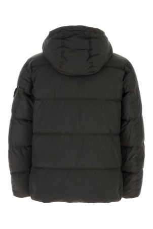 Graphite nylon down jacket STONE ISLAND (L2S154100037S0A23)