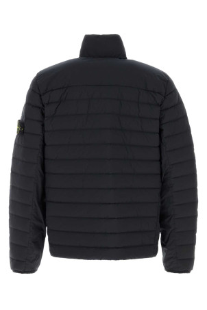 Midnight blue stretch nylon jacket Black STONE ISLAND (L2S154100067S0183)