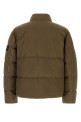 Khaki nylon down jacket STONE ISLAND (L2S154100109S0A23)