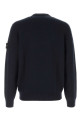 Midnight blue wool sweater Black STONE ISLAND (L2S155100011S01C4)