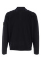 Midnight blue wool polo shirt Black STONE ISLAND (L2S155100018S00B4)