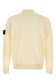 Ivory wool polo shirt White STONE ISLAND (L2S155100018S00B4)