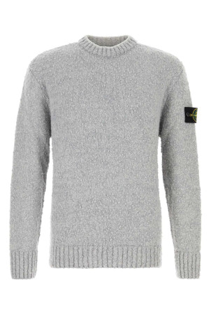 Light grey wool blend sweater STONE ISLAND (L2S155100031S0N20)