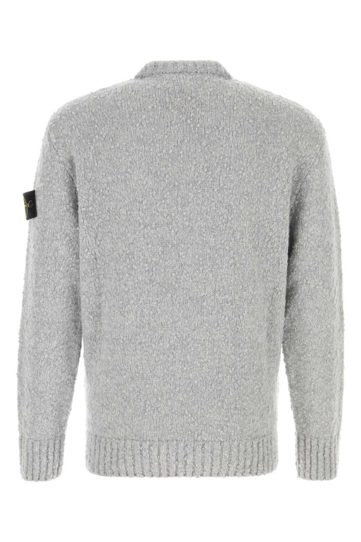 Light grey wool blend sweater STONE ISLAND (L2S155100031S0N20)