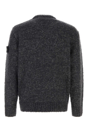 Dark grey wool blend sweater STONE ISLAND (L2S155100031S0N20)