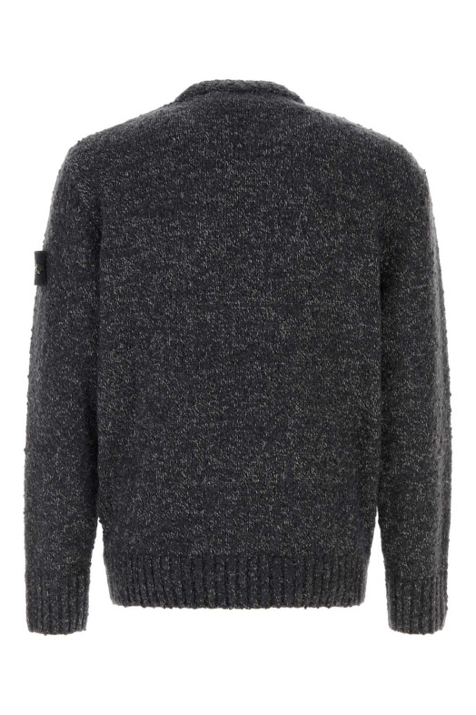 Dark grey wool blend sweater STONE ISLAND (L2S155100031S0N20)