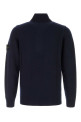 Midnight blue wool blend sweater Black STONE ISLAND (L2S155100040S00A3)