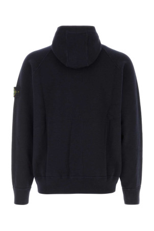 Midnight blue knit sweatshirt Black STONE ISLAND (L2S155100062S01A1)