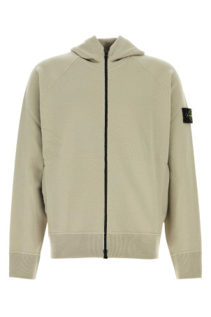 Dove grey knit sweatshirt STONE ISLAND (L2S155100062S01A1)