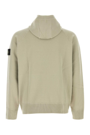 Dove grey knit sweatshirt STONE ISLAND (L2S155100062S01A1)