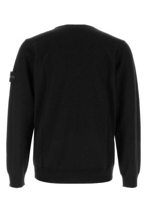 Black wool sweater Black STONE ISLAND (L2S155100071S00C4)