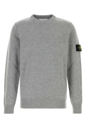 Grey wool blend sweater STONE ISLAND (L2S155100072S00A3)