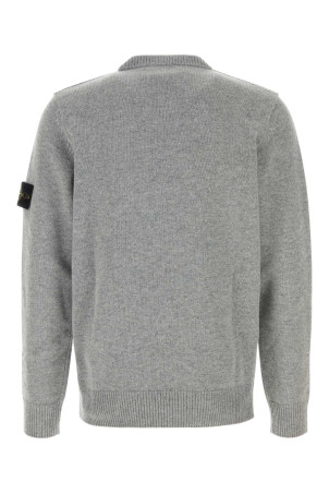 Grey wool blend sweater STONE ISLAND (L2S155100072S00A3)