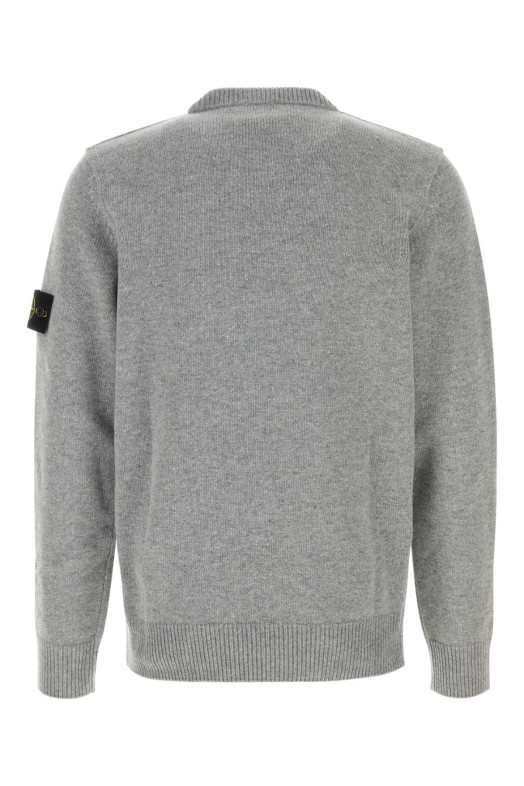 Grey wool blend sweater STONE ISLAND (L2S155100072S00A3)