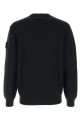 Black cotton sweater Black STONE ISLAND (L2S155100154S00D8)
