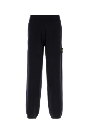 Midnight blue wool blend joggers Black STONE ISLAND (L2S155200001S01A1)