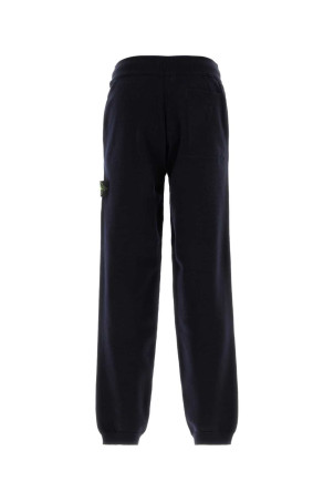 Midnight blue wool blend joggers Black STONE ISLAND (L2S155200001S01A1)