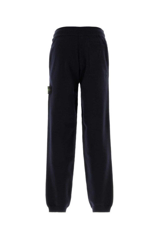 Midnight blue wool blend joggers Black STONE ISLAND (L2S155200001S01A1)
