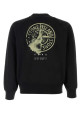 Black cotton sweatshirt Black STONE ISLAND (L2S156100008S0466)