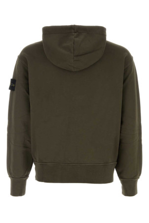 Brown cotton sweatshirt STONE ISLAND (L2S156100009S0051)
