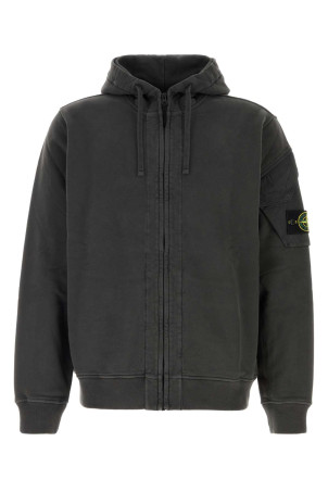 Dark grey cotton sweatshirt STONE ISLAND (L2S156100016S0A20)