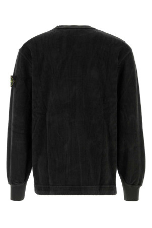 Charcoal corduroy sweatshirt STONE ISLAND (L2S156100030S0444)