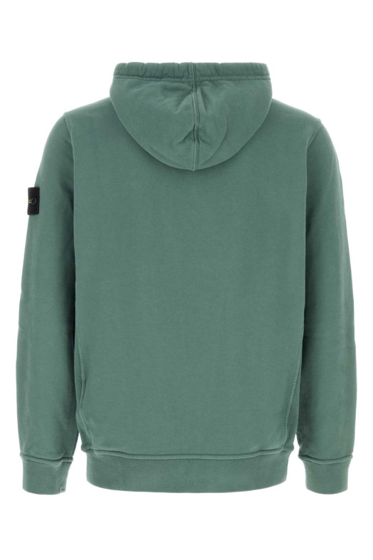 Green cotton sweatshirt STONE ISLAND (L2S156100048S0A20)
