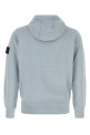 Powder blue cotton sweatshirt STONE ISLAND (L2S156100062S0051)