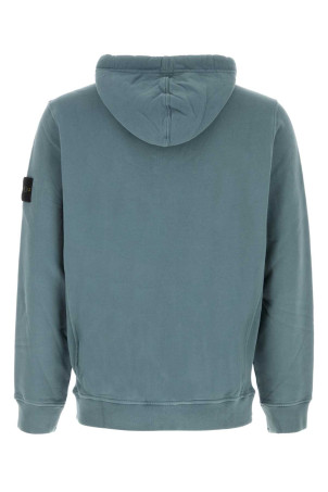 Air force blue cotton sweatshirt STONE ISLAND (L2S156100067S0A20)
